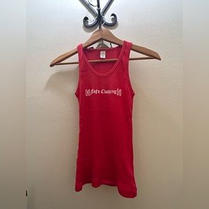 New Y2K vintage top red 100% cotton made in USA